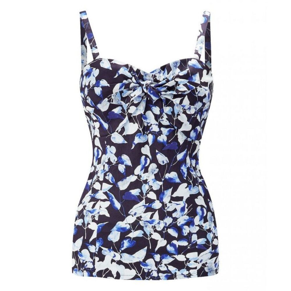 Joe Browns Womens/Ladies Purely Vintage Patterned Top / Blue